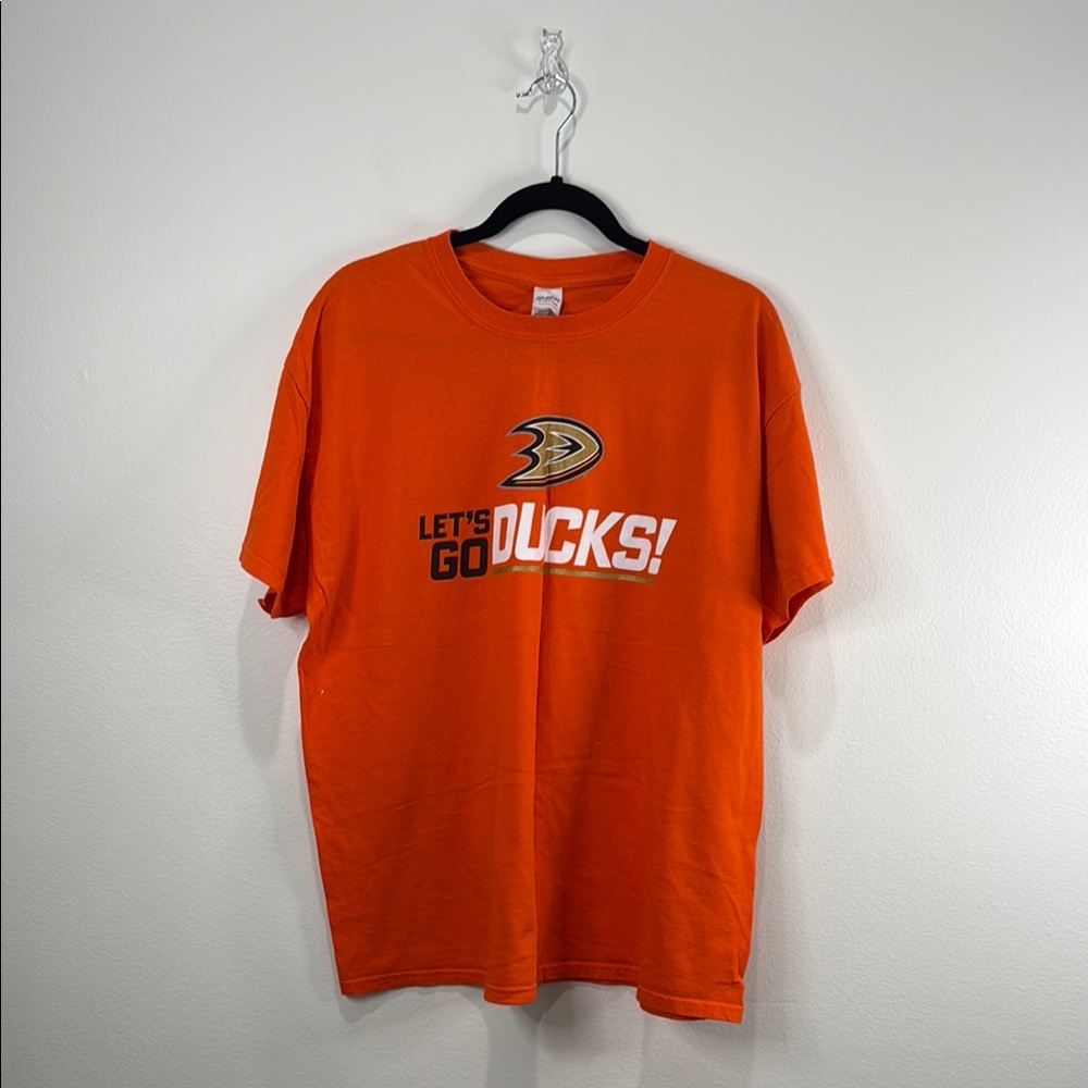 Orange Let's Go Ducks T-Shirt